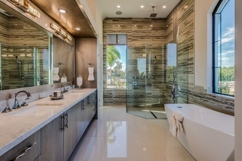 High-End Bathroom Materials